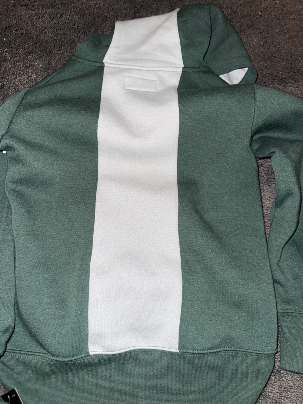 Jordan Kids Green Hoodie with Yellow Jumpman Accent - Picture 3 of 3